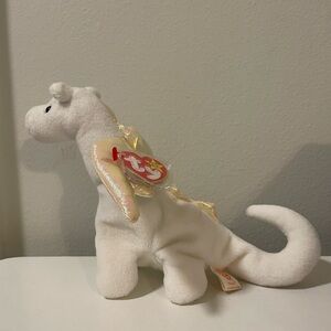 TY Beanie Baby “Magic” the Dragon 1995 • Style 4088 • PVC Pellets • MWMT